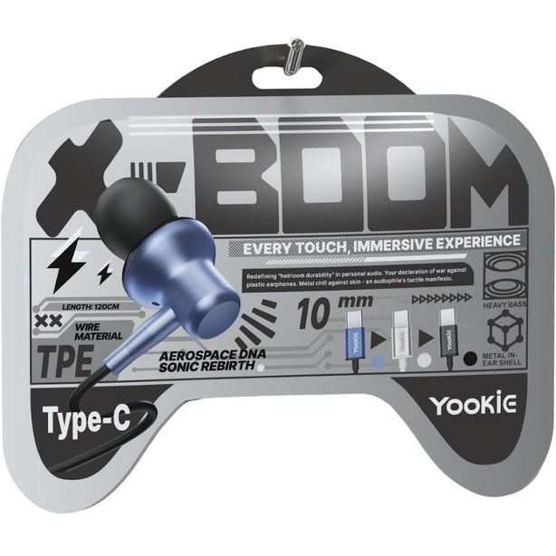 Yookie X-BOOM Wired Earphone