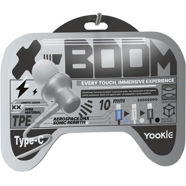 Yookie X-BOOM Wired Earphone