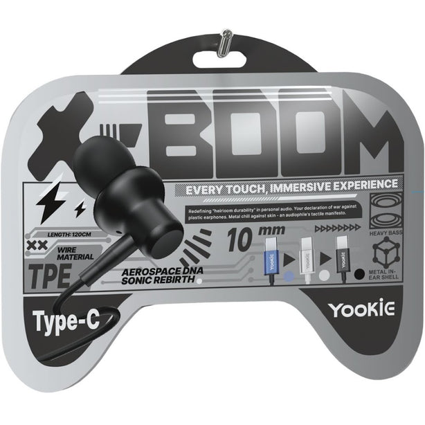 Yookie X-BOOM Wired Earphone