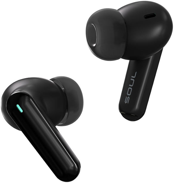 SOUL S-LIVE 50 Premium Low Latency True Wireless Earbuds - Black