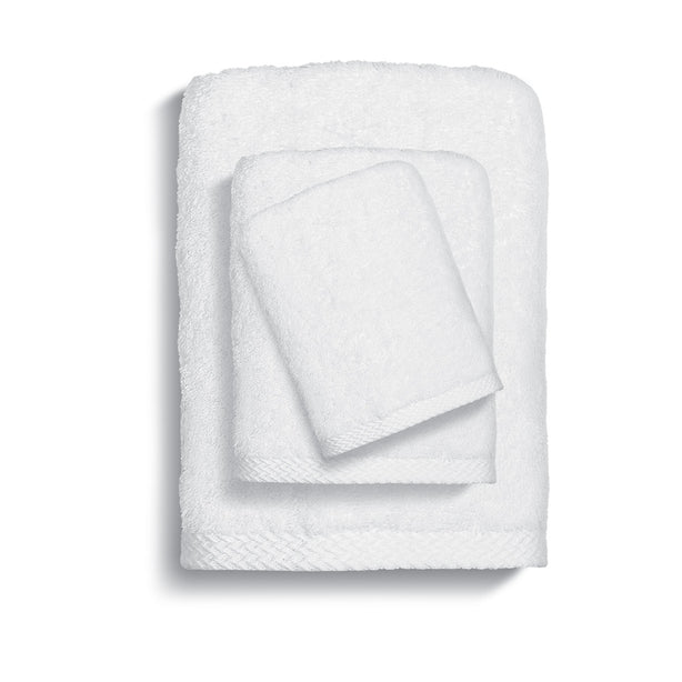 Milton Home Studio Coco by Coco Asano 100% Super Soft Cotton Bath Linen, Cotton White
