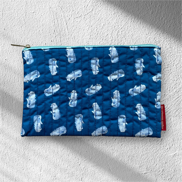 Merlion Pouch (Navy)