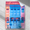 Shophouses Tea Towel