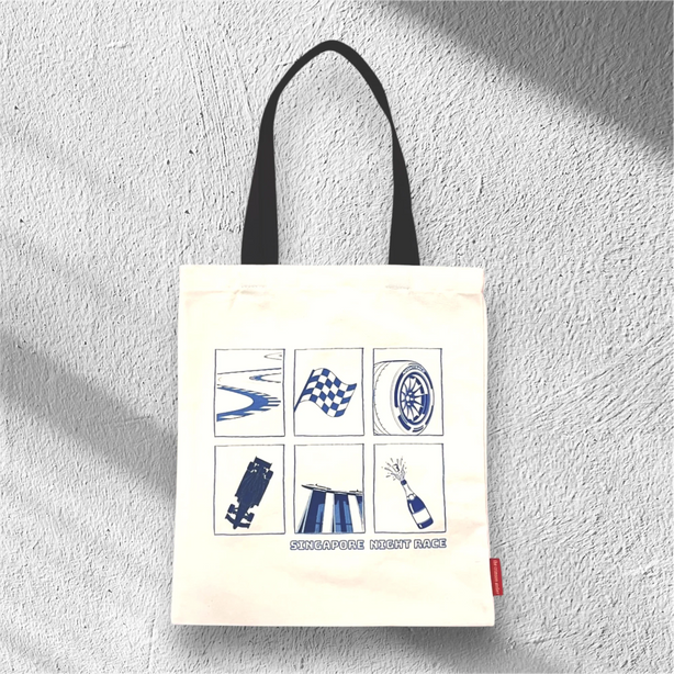 Singapore Night Race Tote (F1 inspired)