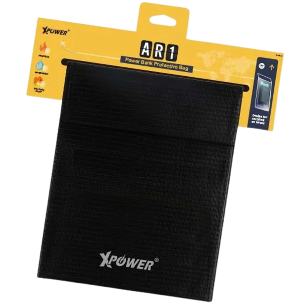 XPower AR1 Power Bank Protective Bag (Square) - Black