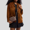 COACH Satchel Crossbody Bag Dark Stone RS-CT776