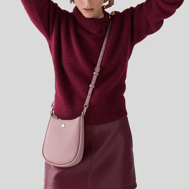 KATE SPADE Kayla Small Swingpack Crossbody Bag Dusk Rose RS-KL805