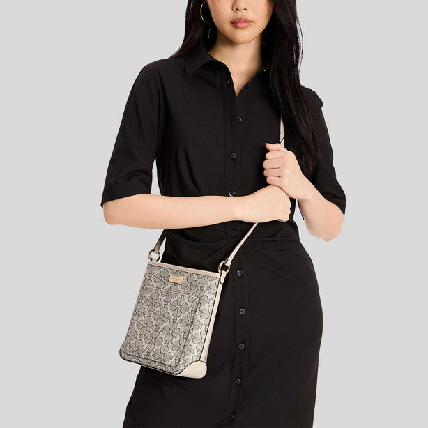 KATE SPADE Spade Flower Small Swingpack Neutral Multi RS-KI742