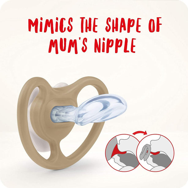 NUK Space Silicone Soother Pacifier 1pc/box | 6-18 Months