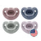 NUK Premium Choice Soft Soother | Pacifier | 100% Soft Silicone | Comfy Orthodontic Pacifier | Recommended by Pediatricians | 1pcs/ Box | Made in USA - 0-6 months