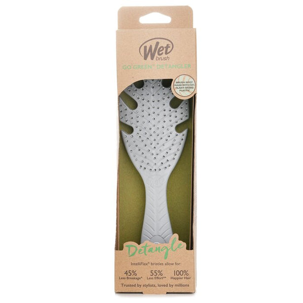 Go Green Detangler Grey Hair Brush - 1pc