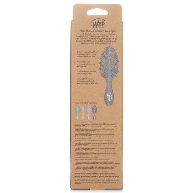 Go Green Detangler Grey Hair Brush - 1pc