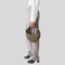 LEMAIRE Mini Fortune Croissant Bag Soft Nappa Leather Dark Khaki RS-BG0125LL095
