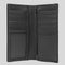 GUCCI Men's Leather Long Bifold Wallet With Interlock GG Logo Black RS-610467