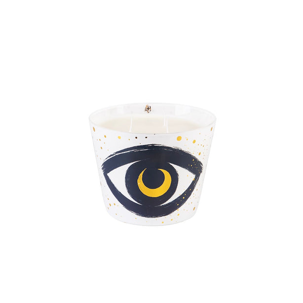 NOOR | The Crescent Eye-Glass Scented Candle-10cm