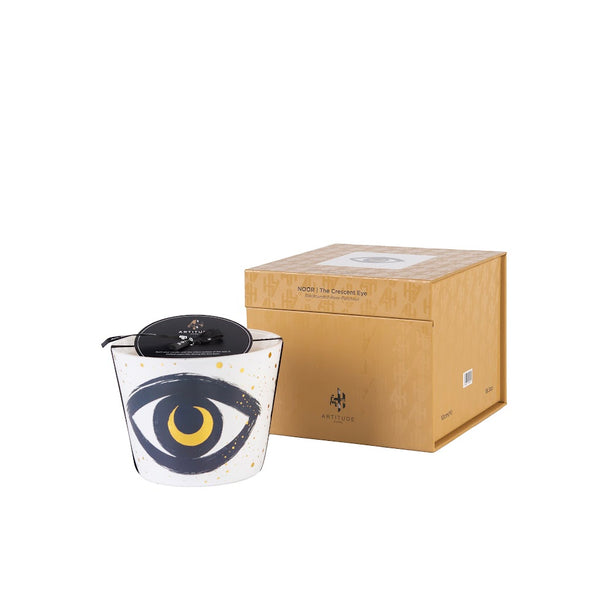 NOOR | The Crescent Eye-Glass Scented Candle-10cm