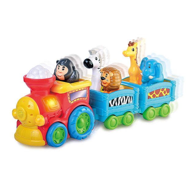Hap-P-Kid Little Learner Musical Safari Train Set