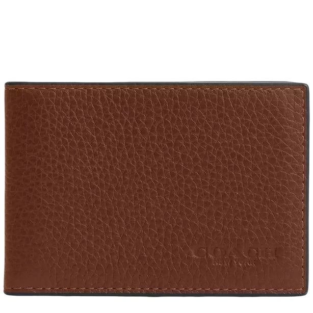 Coach Compact Billfold Wallet - Saddle CM167