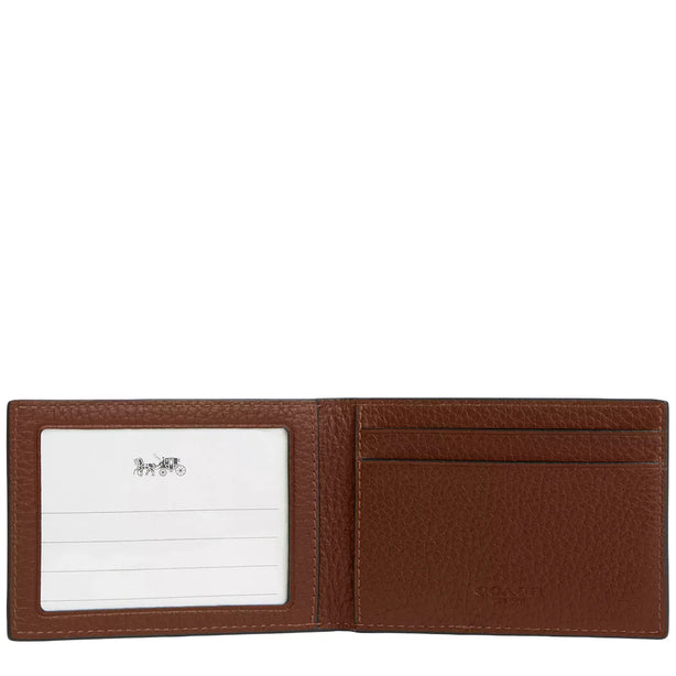 Coach Compact Billfold Wallet - Saddle CM167