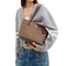 Coach Fiona Zip Tote Bag In Signature Canvas - Tan/ Brown CBT18