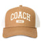 Coach 1941 Varsity Trucker Hat - Light Saddle CCN87