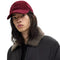 Coach Signature Patch Baseball Hat - Dark Wine CCN97