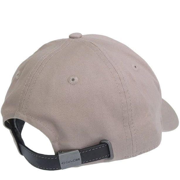 Coach Embroidered Baseball Hat - Grey Birch CAA64 (XS/S)