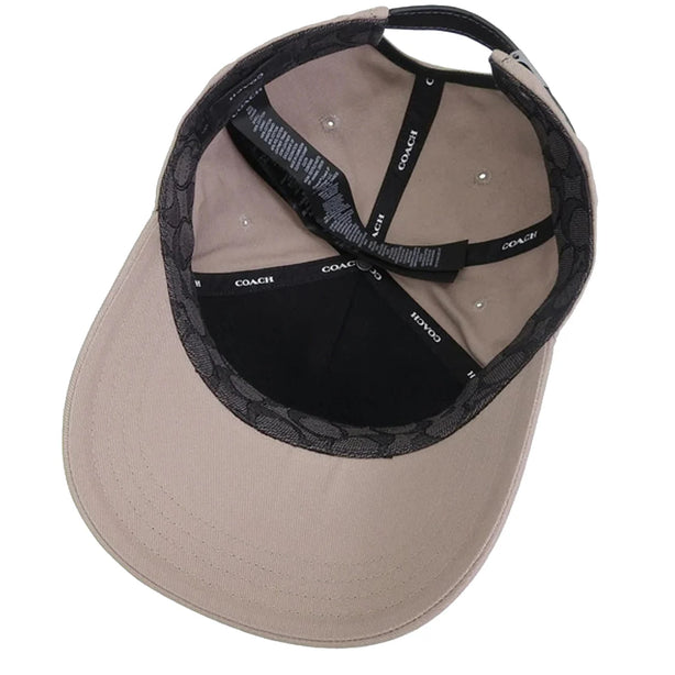 Coach Embroidered Baseball Hat - Grey Birch CAA64 (XS/S)