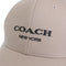 Coach Embroidered Baseball Hat - Grey Birch CAA64 (XS/S)