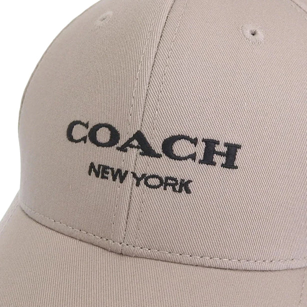 Coach Embroidered Baseball Hat - Grey Birch CAA64 (XS/S)