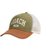 Coach 1941 Varsity Trucker Hat - Olive/ Sable CCN87