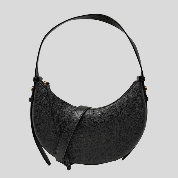 TORY BURCH Romy Half Moon Bag Black RS-178677
