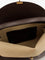 Toteme T-Lock Leather Handbag - Bark