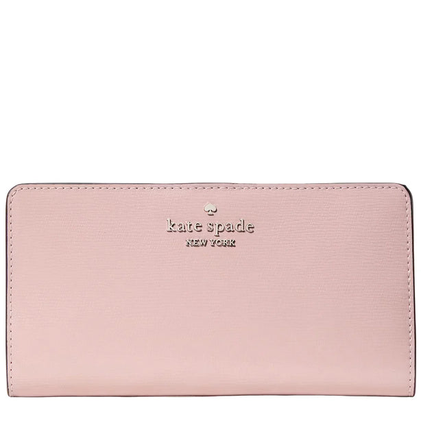 Kate Spade Madison Large Slim Bifold Wallet - Tutu Pink KN228