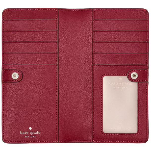 Kate Spade Madison Large Slim Bifold Wallet - Tutu Pink KN228