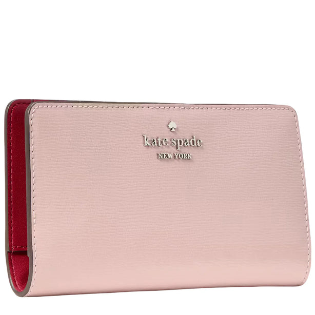 Kate Spade Madison Large Slim Bifold Wallet - Tutu Pink KN228