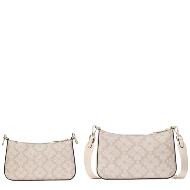 Kate Spade Spade Flower Small Crossbody Bag - Dark Beige Multi KI372