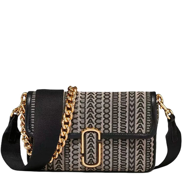 Marc Jacobs Monogram Jacquard J Marc Shoulder Bag - Beige Multi H955M06PF22
