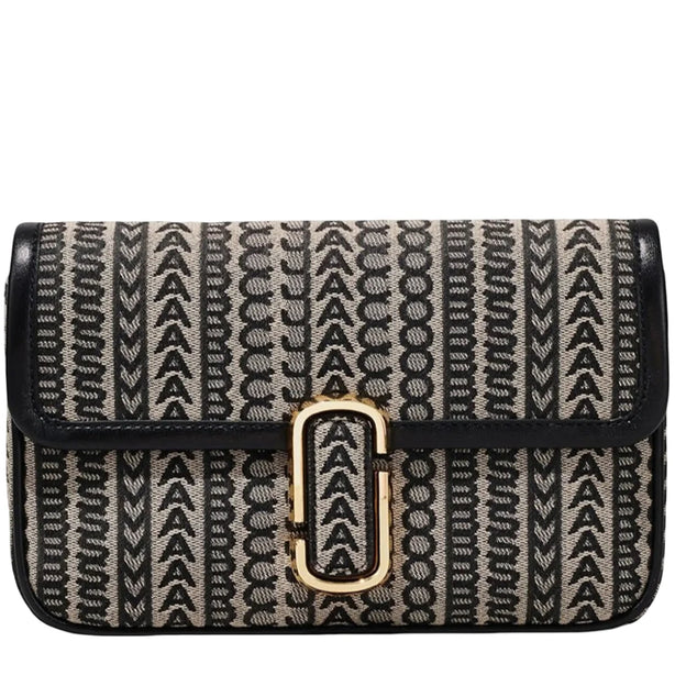 Marc Jacobs Monogram Jacquard J Marc Shoulder Bag - Beige Multi H955M06PF22