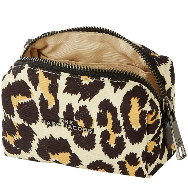 Marc Jacobs The Beauty Small Pouch with Leopard Print - Natural Multi M0017158