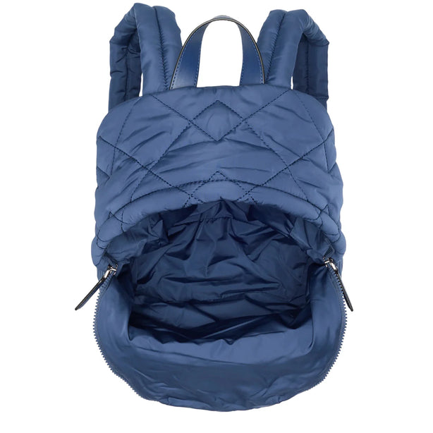 Marc Jacobs Quilted Nylon Backpack Bag - Azure Blue M0011321