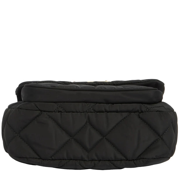Marc Jacobs Quilted Nylon Flap Messenger Bag - Black 4F5HMS018H02
