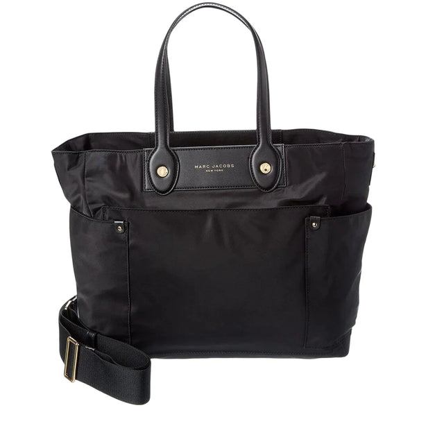 Marc Jacobs Preppy Nylon Diaper Baby Tote Bag - Black 4P5HTT065H02