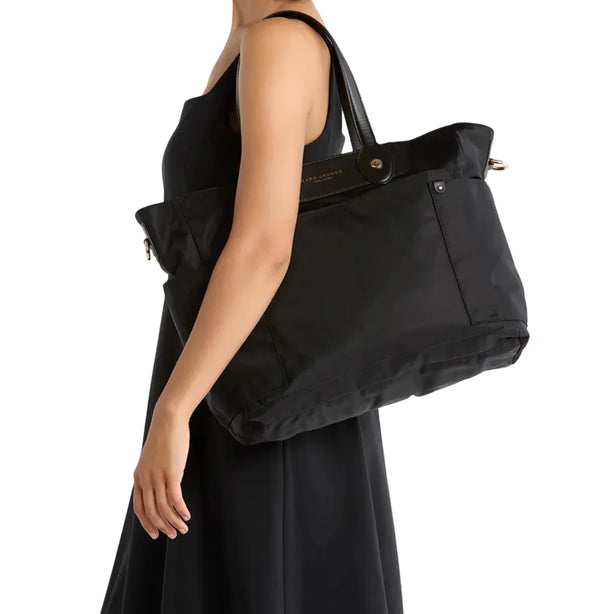 Marc Jacobs Preppy Nylon Diaper Baby Tote Bag - Black 4P5HTT065H02