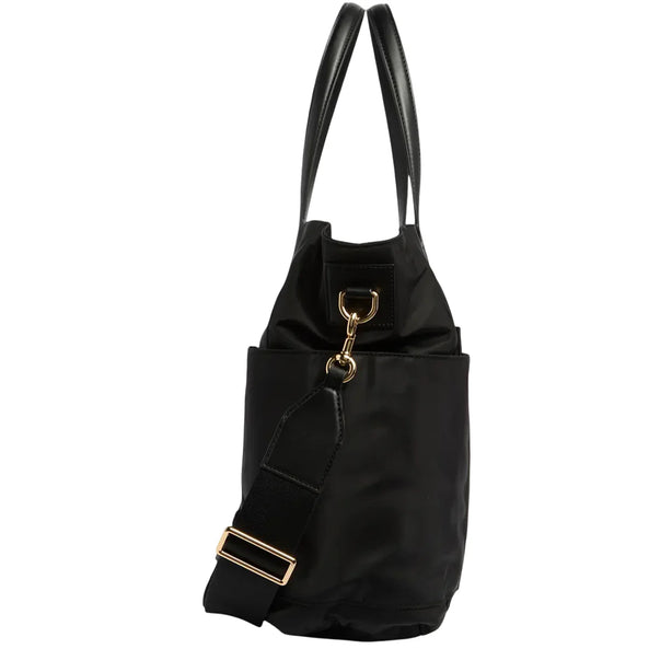 Marc Jacobs Preppy Nylon Diaper Baby Tote Bag - Black 4P5HTT065H02