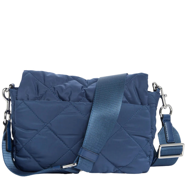Marc Jacobs Quilted Nylon Flap Messenger Bag - Azure Blue 4F5HMS018H02
