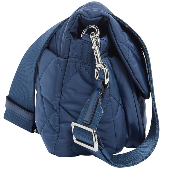 Marc Jacobs Quilted Nylon Flap Messenger Bag - Azure Blue 4F5HMS018H02