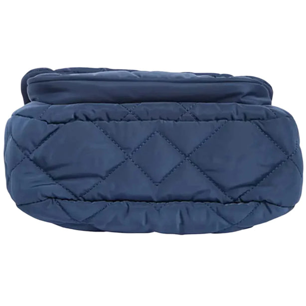 Marc Jacobs Quilted Nylon Flap Messenger Bag - Azure Blue 4F5HMS018H02