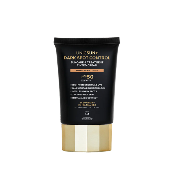 UNICSKIN UNICSUN+ DARK SPOT CONTROL SPF50 - PERFECT BRONZE CREAM 30ML