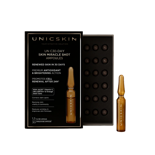 UNICSKIN UNIC30-DAY SKIN MIRACLE SHOT AMPOULES (30 X 1.5ML)